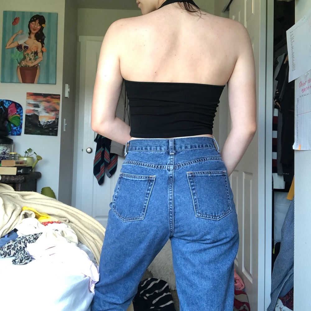 Black halter top - Picture 3 of 3